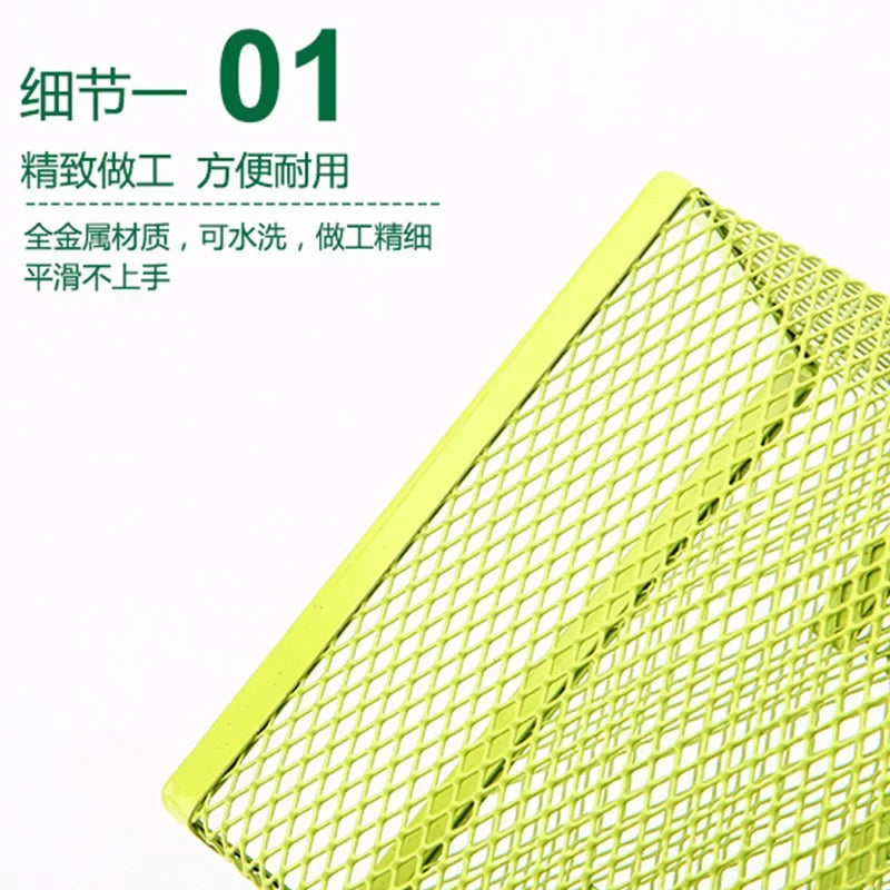 Metal Mesh Pen Holder – Desk Organizer for Office & School