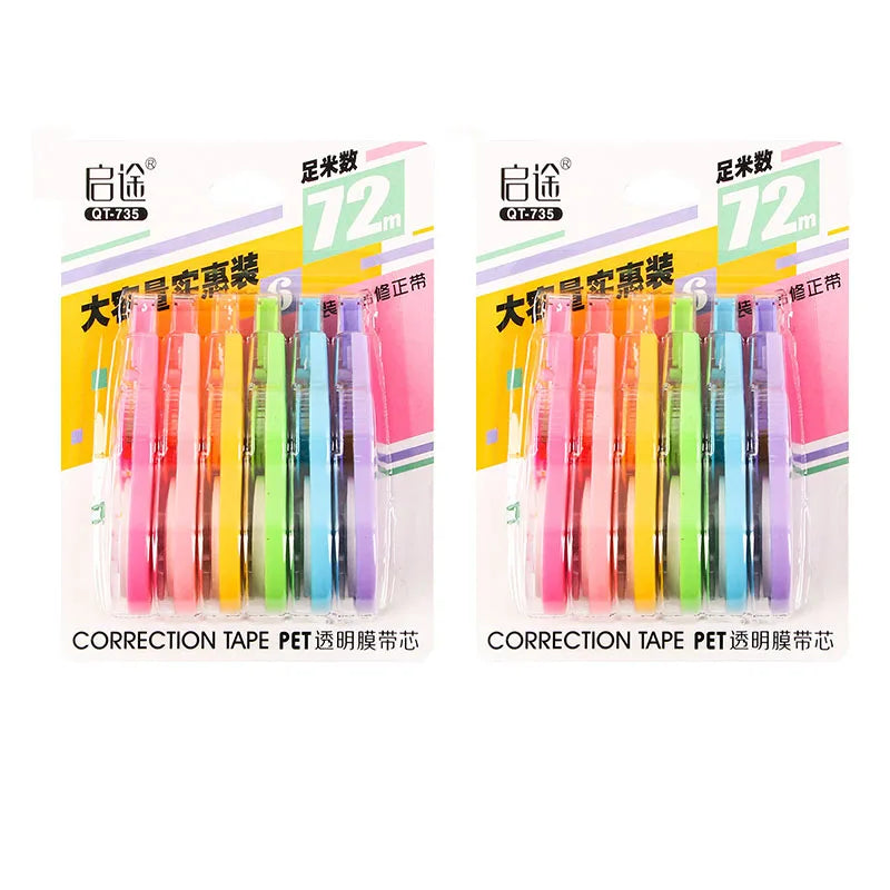 6PCS Corrector Tape