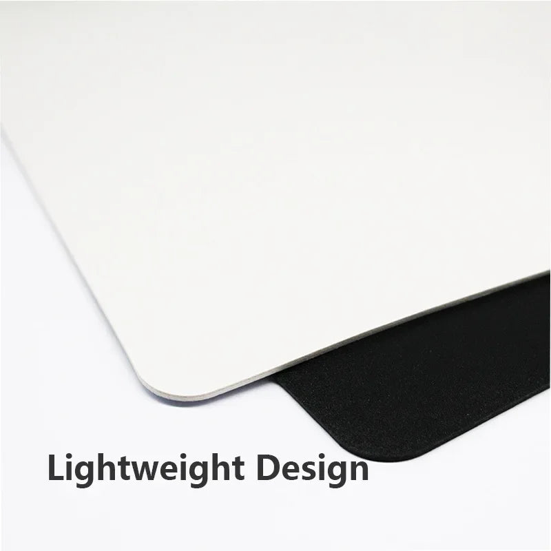 Black Gaming Mouse Pad – Anti-Slip Rubber Office & Esports Mat: