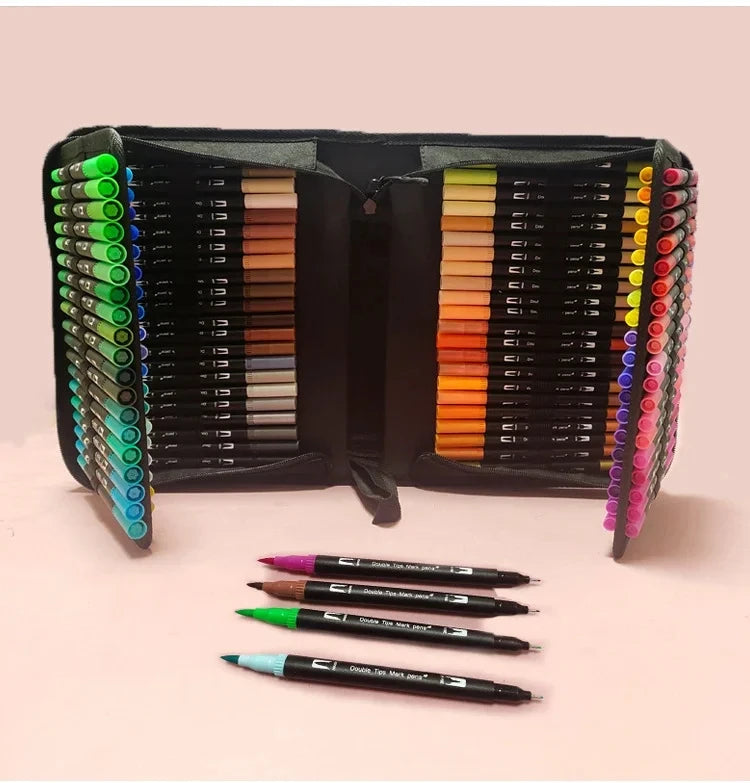 Watercolor & Fine liner Art Set