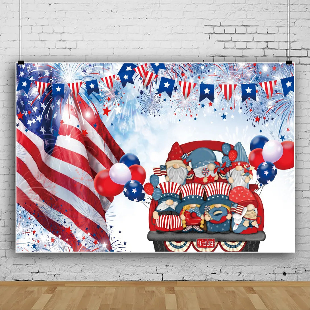 4th of July Party Banner
