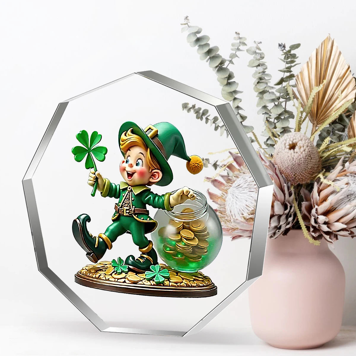 St. Patrick's Day Leprechaun Lucky Ornament