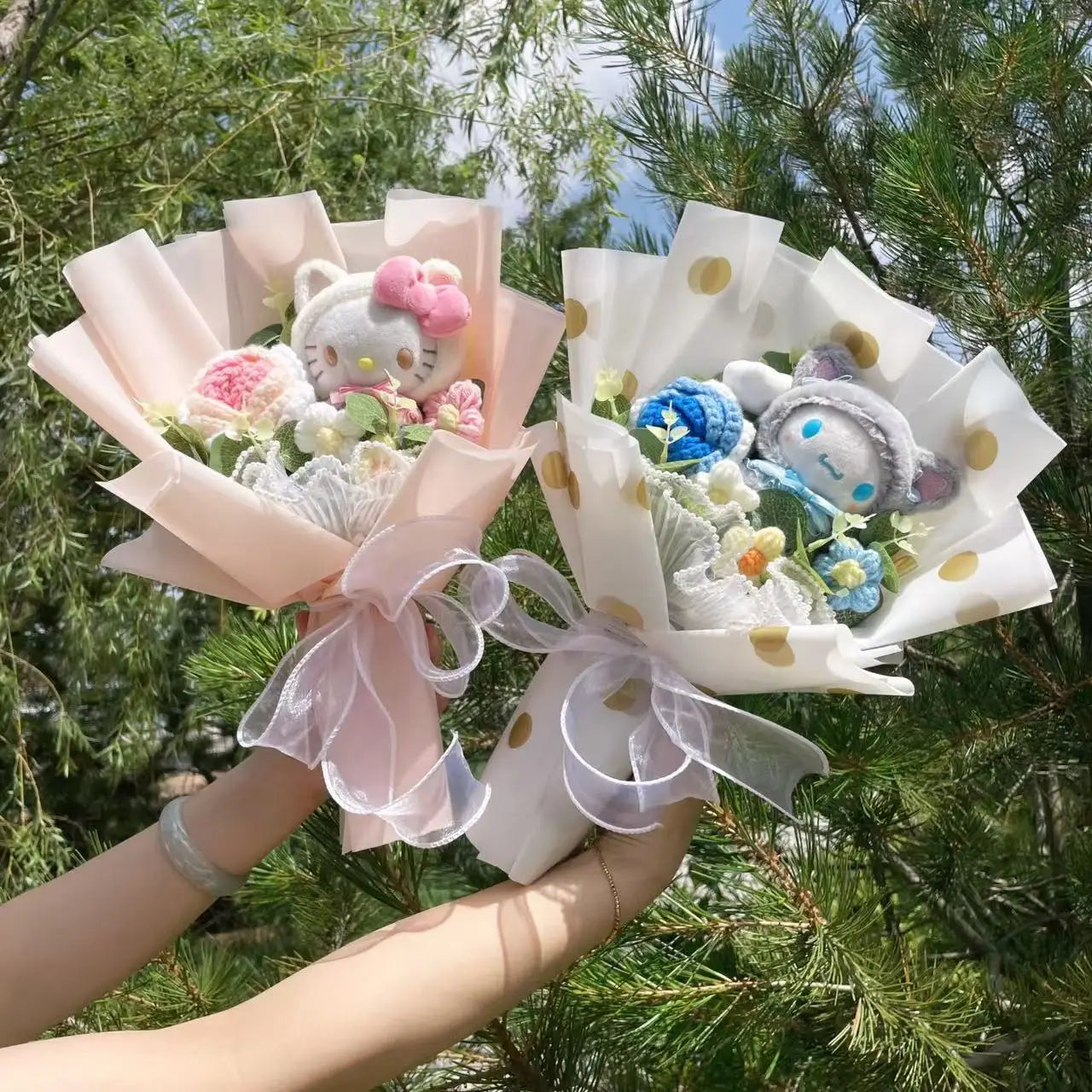 Cartoon Plush Flower Bouquet Gift