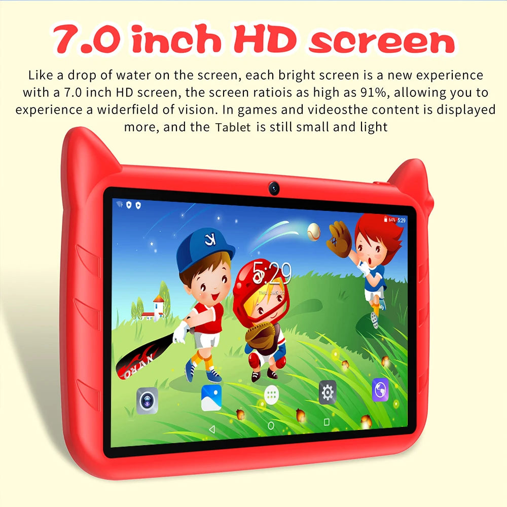 BDF 7" Kids Tablet – 4GB+64GB