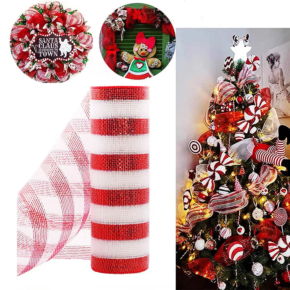 9M Christmas Ribbon Hanging Ornaments