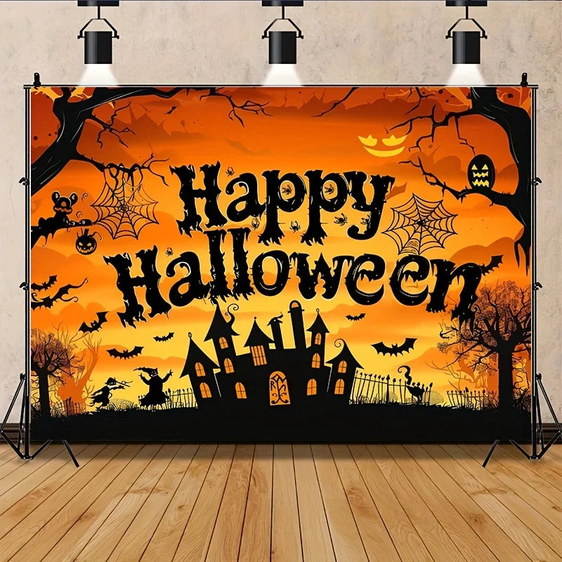 Halloween Party Backdrop