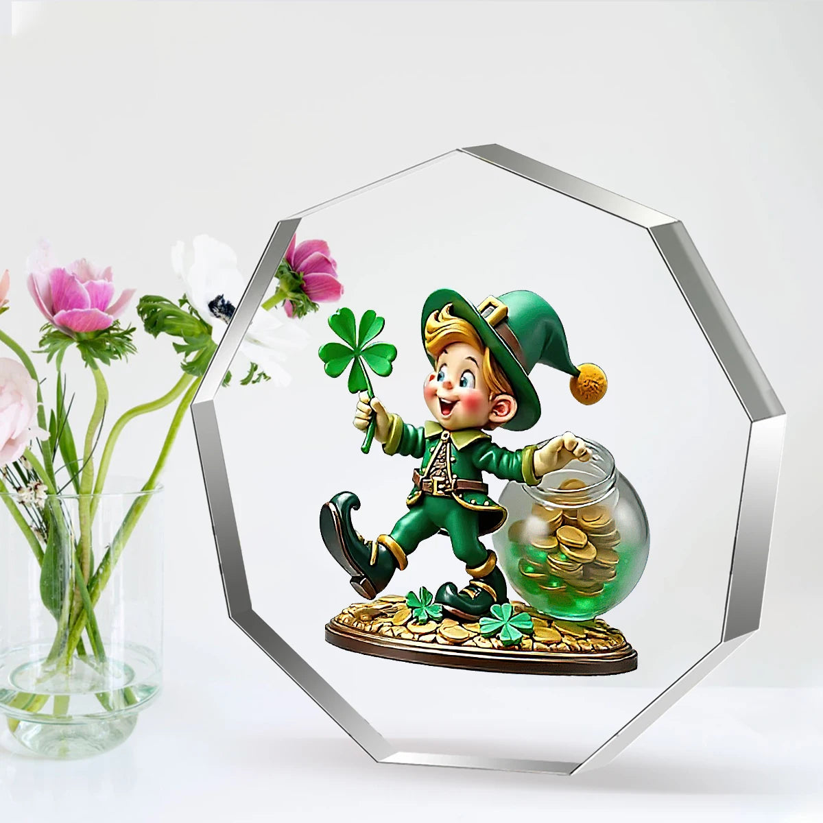 St. Patrick's Day Leprechaun Lucky Ornament