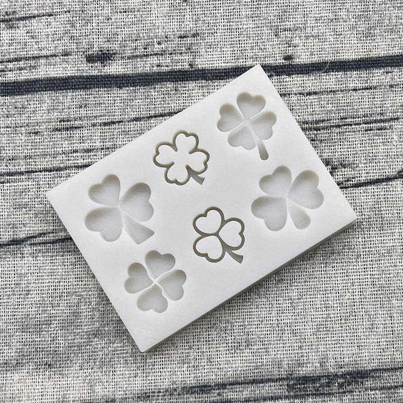St. Patrick's Day Clover & Horseshoe Silicone Mold