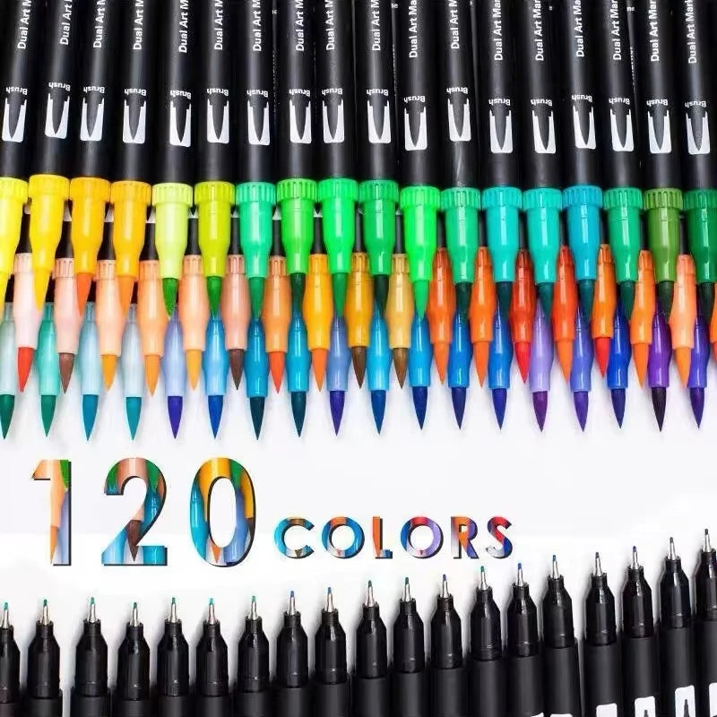 Watercolor & Fine liner Art Set
