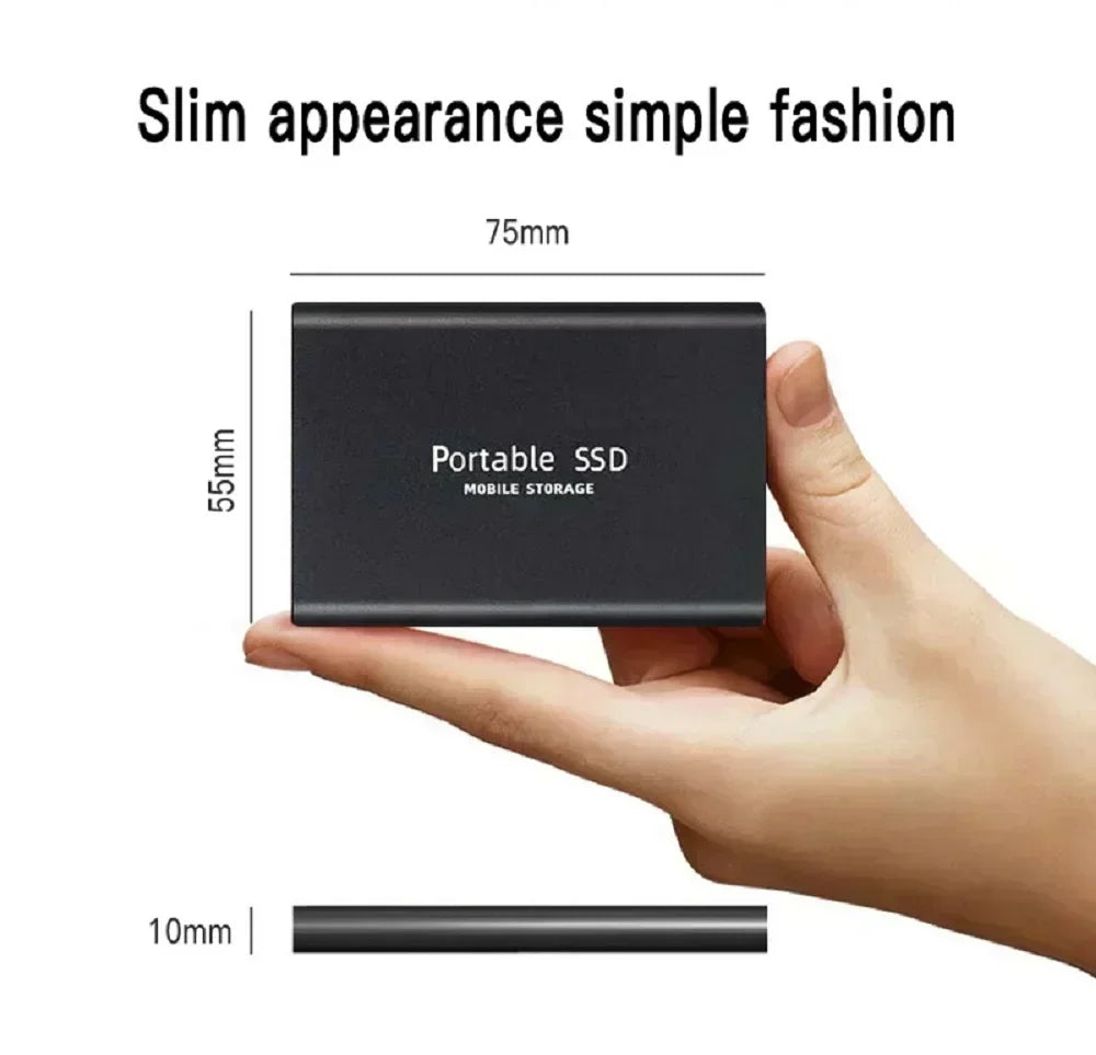 Portable Waterproof USB 3.1 External Hard Drive