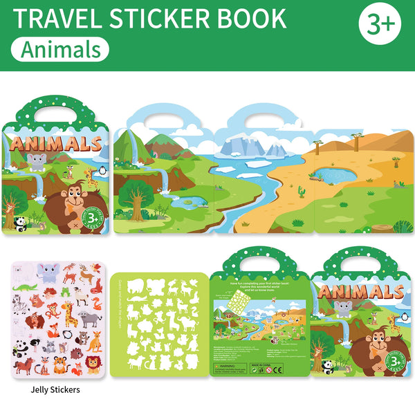 Kids’ Reusable DIY Sticker Book