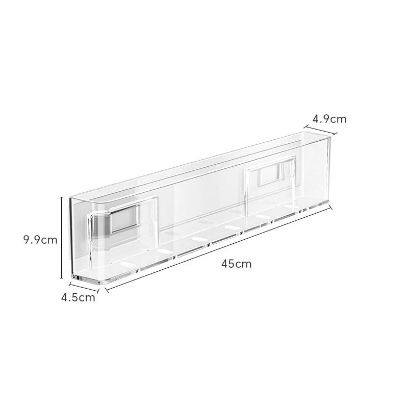 Acrylic Wall-Mount Kids Book Display Shelf