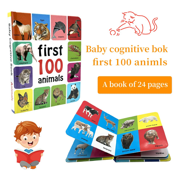 1-100 Animal Species Coloring & Learning Book