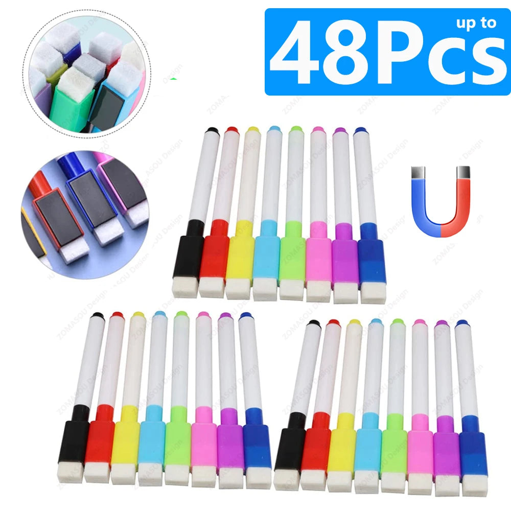 Magnetic Erasable Whiteboard Markers