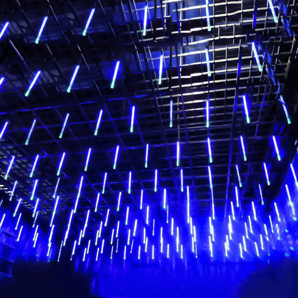 LED Meteor Shower Rain String Lights