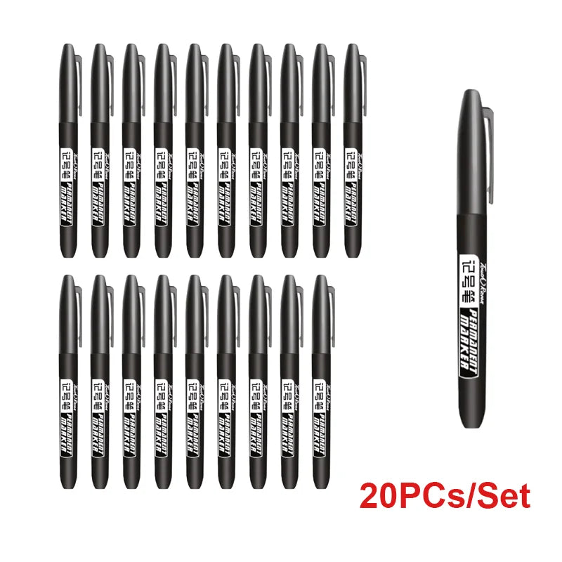 6PCS Permanent Marker Pens