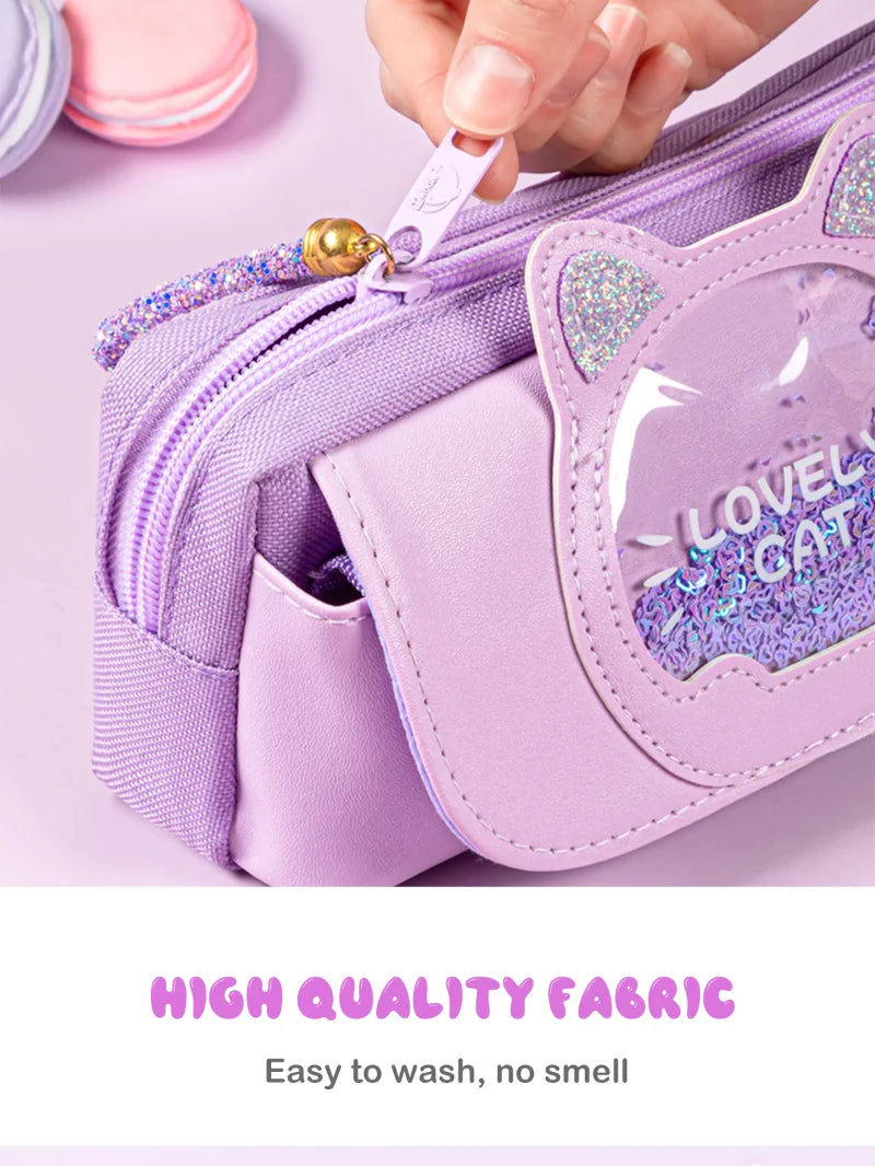 Kawaii Quicksand Pencil Case
