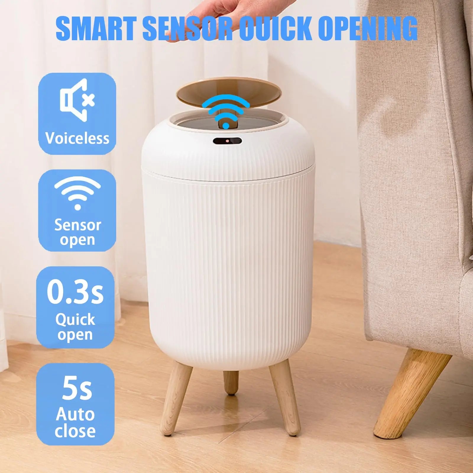 Automatic Motion Sensor Trash Can