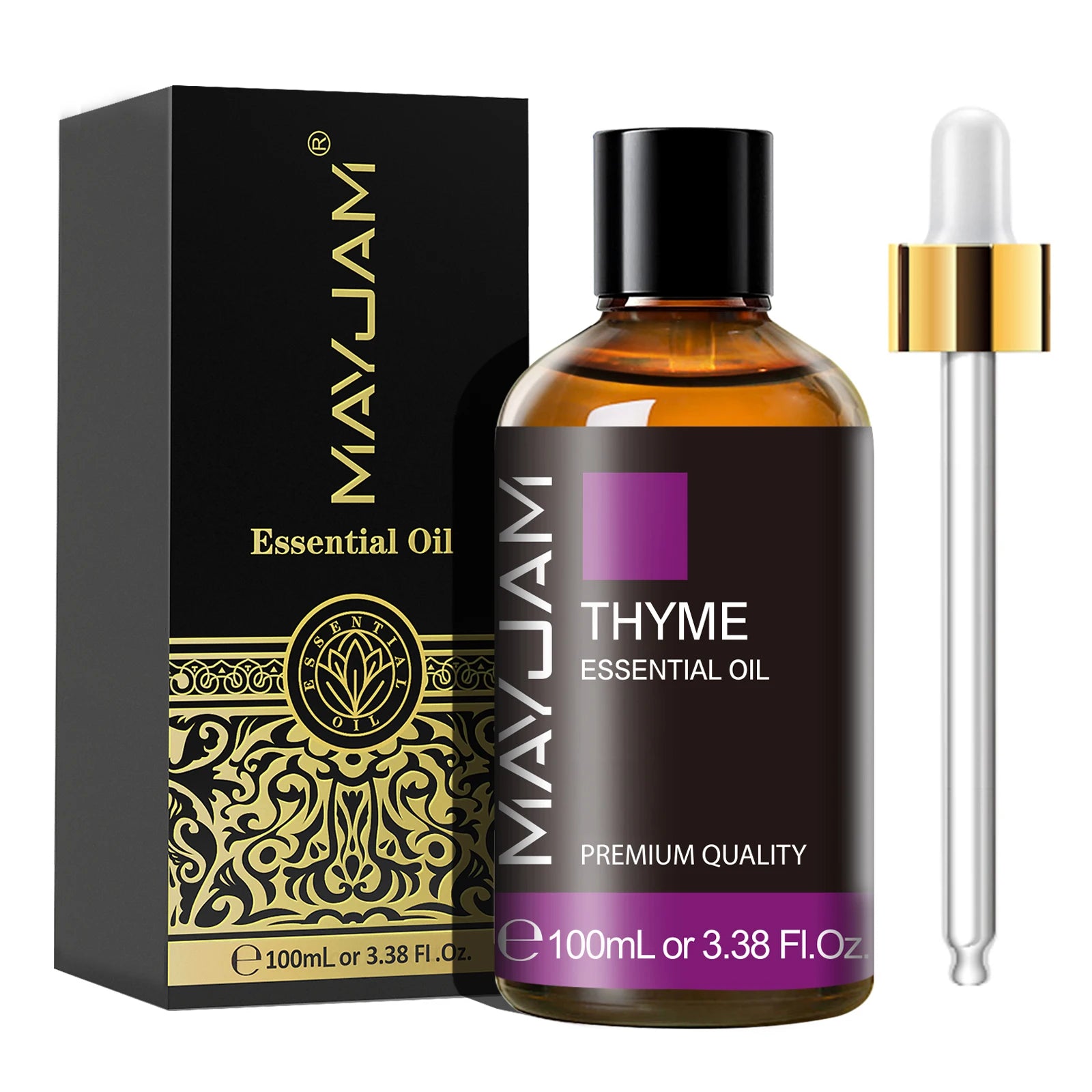 MAYJAM 100ml Essential Oil – Dropper Bottle for Diffusers & Candles