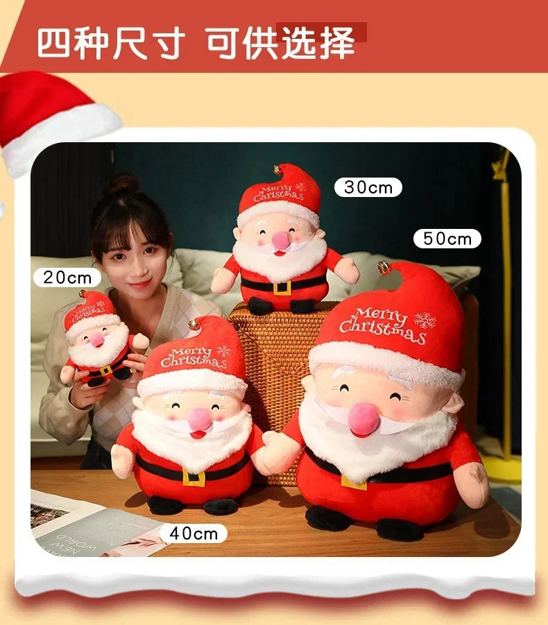 Cute  – Santa, Elk & Snowman