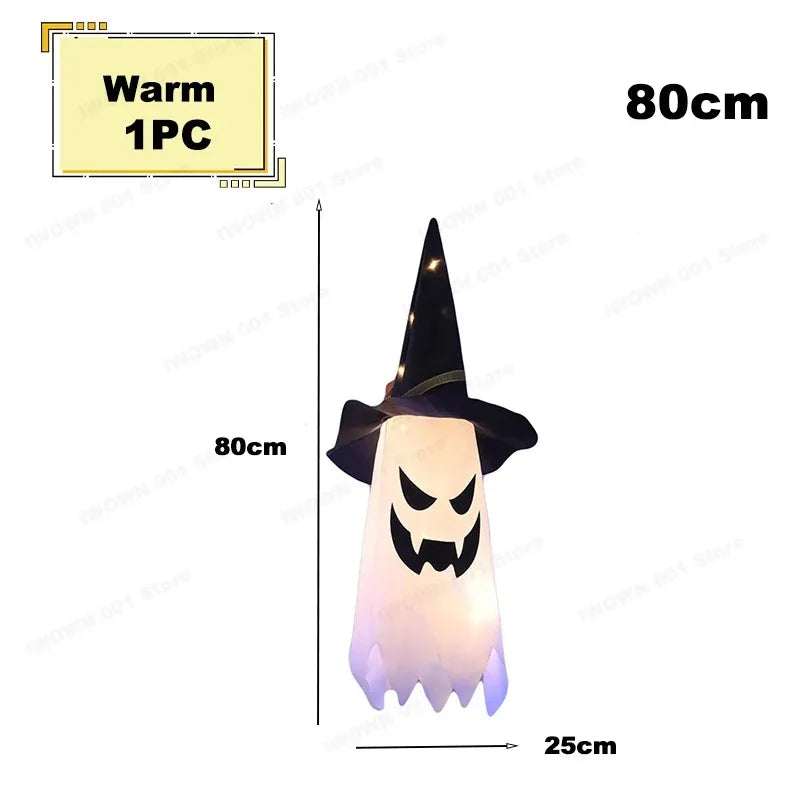 LED Flying Witch Hat Lights