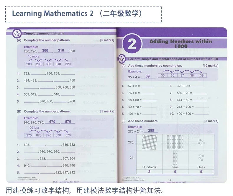Learn Math Books Grades 1-6