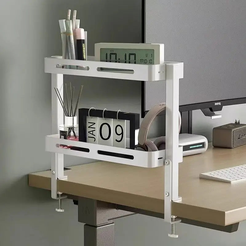 2-Layer Desktop Storage Shelf Organizer
