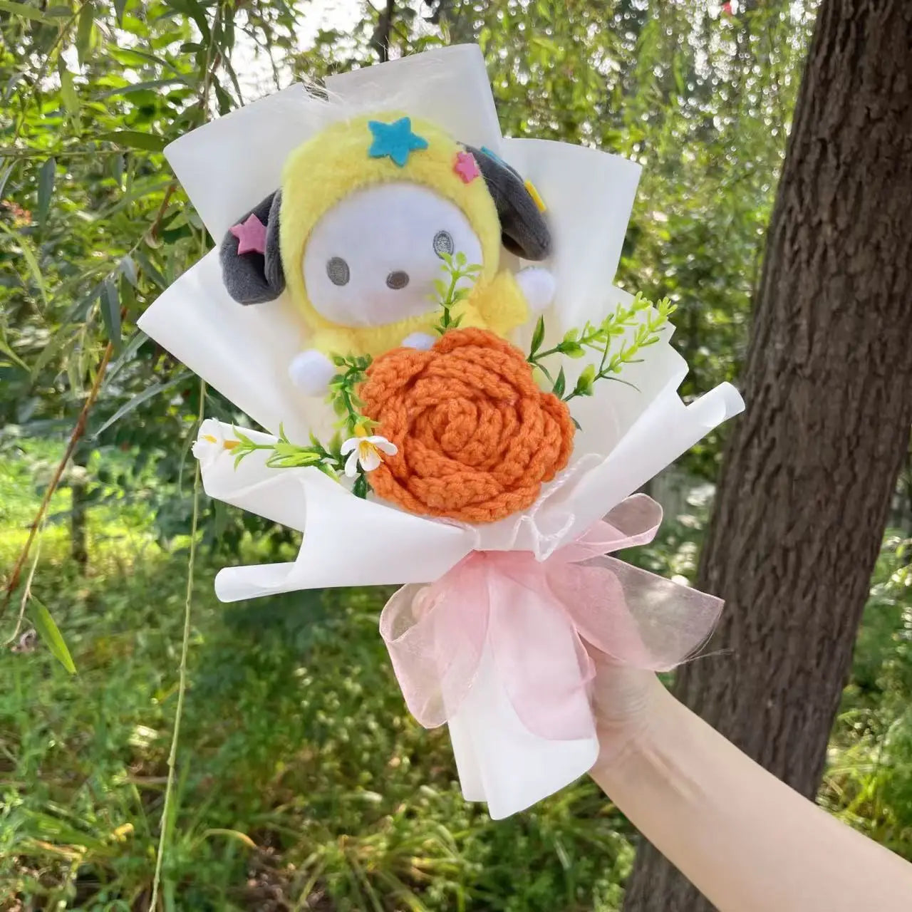 Cartoon Plush Flower Bouquet Gift