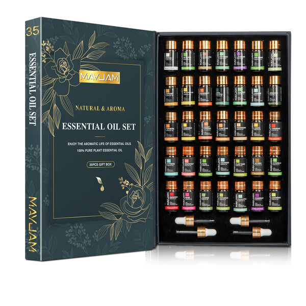 MAYJAM 35pcs Essential Oils Set