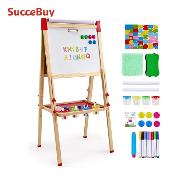 Children’s Magnetic Drawing Board & Easel: