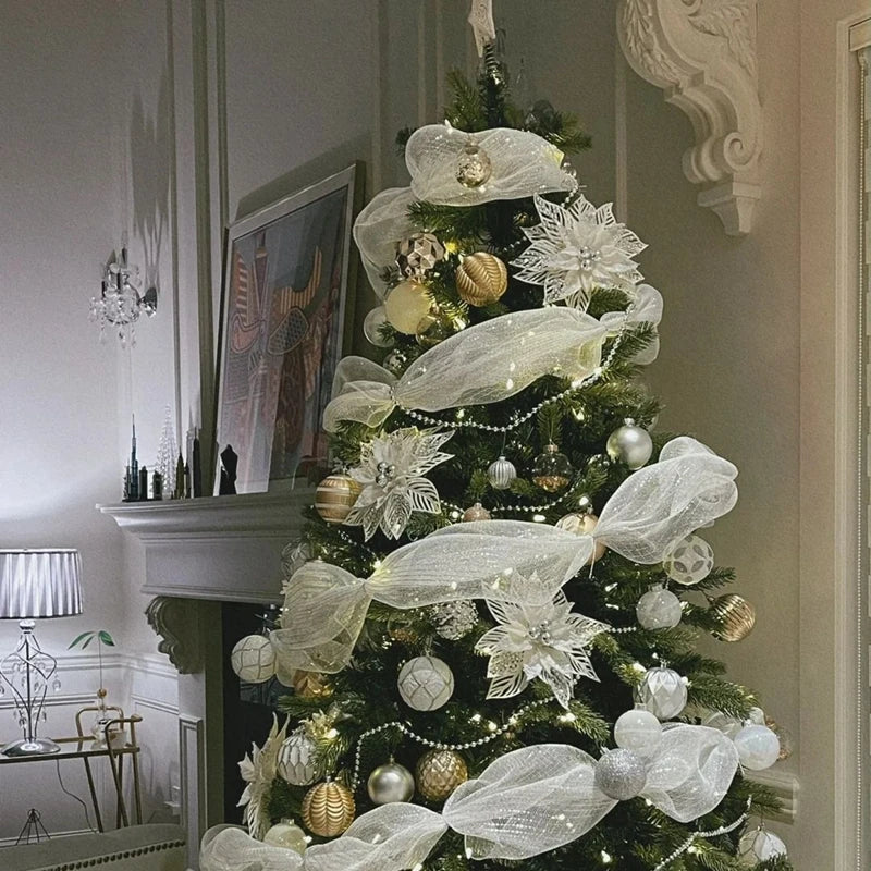 9M Christmas Ribbon Hanging Ornaments