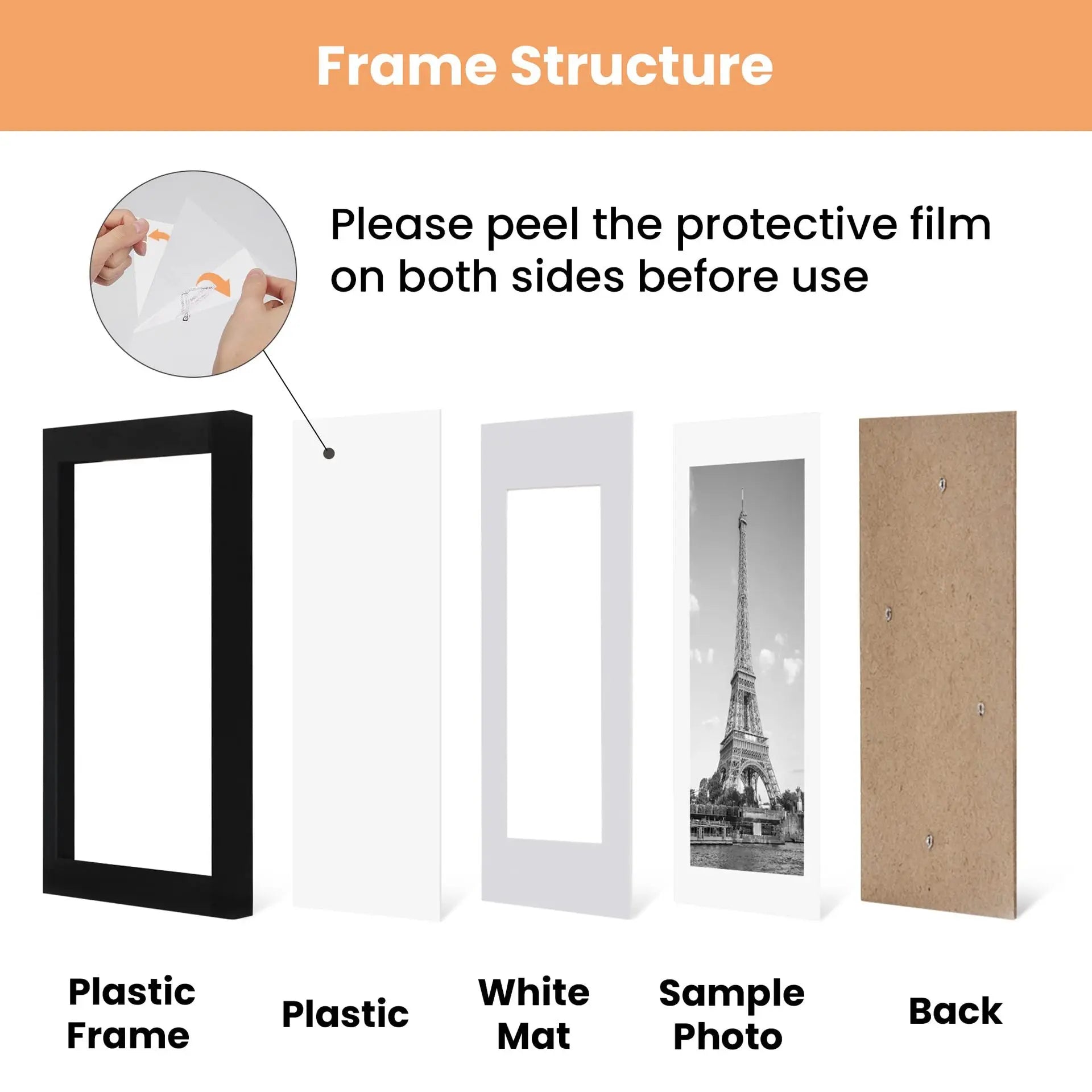 11x14 Modern Photo Frame