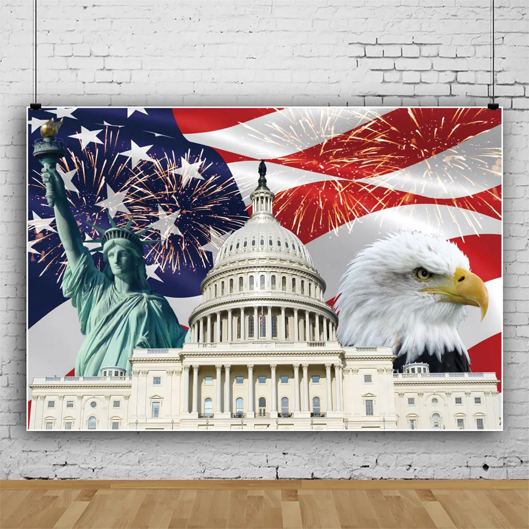 4th of July Party Banner