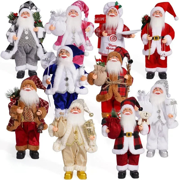 12in Standing Santa Claus Doll