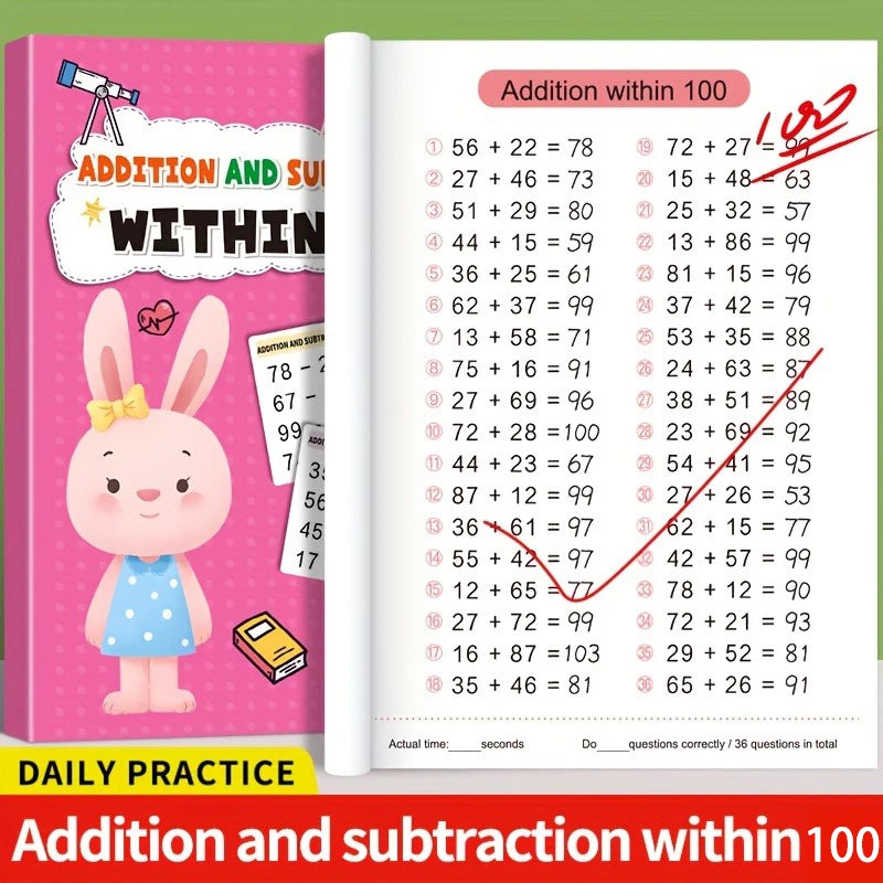 Addition & Subtraction Workbook