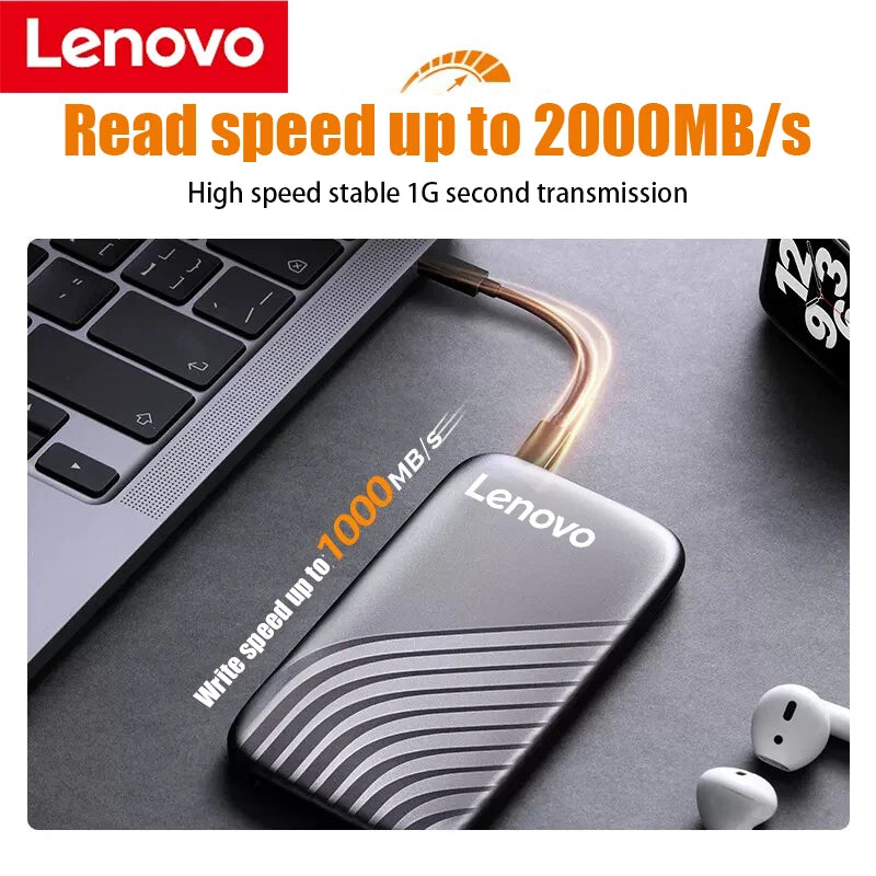 Lenovo High-Speed Portable SSD