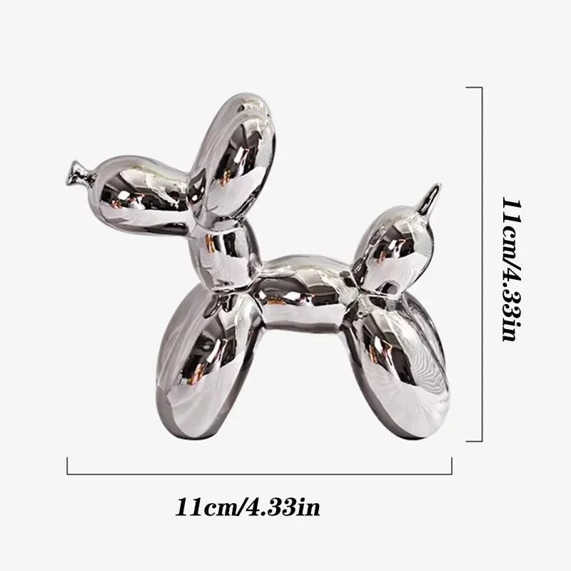 Abstract Home Decor Ceramic Balloon Dog