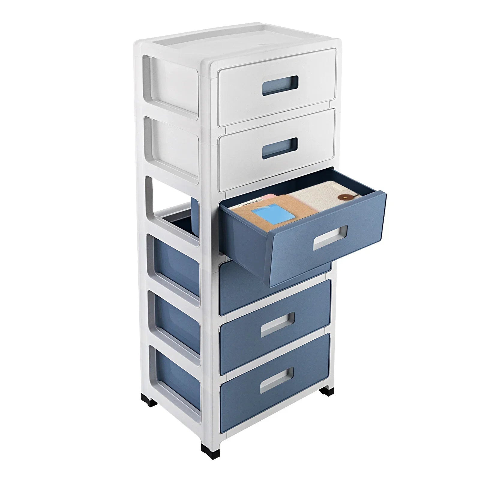 6-Drawer File Cabinet with Lock