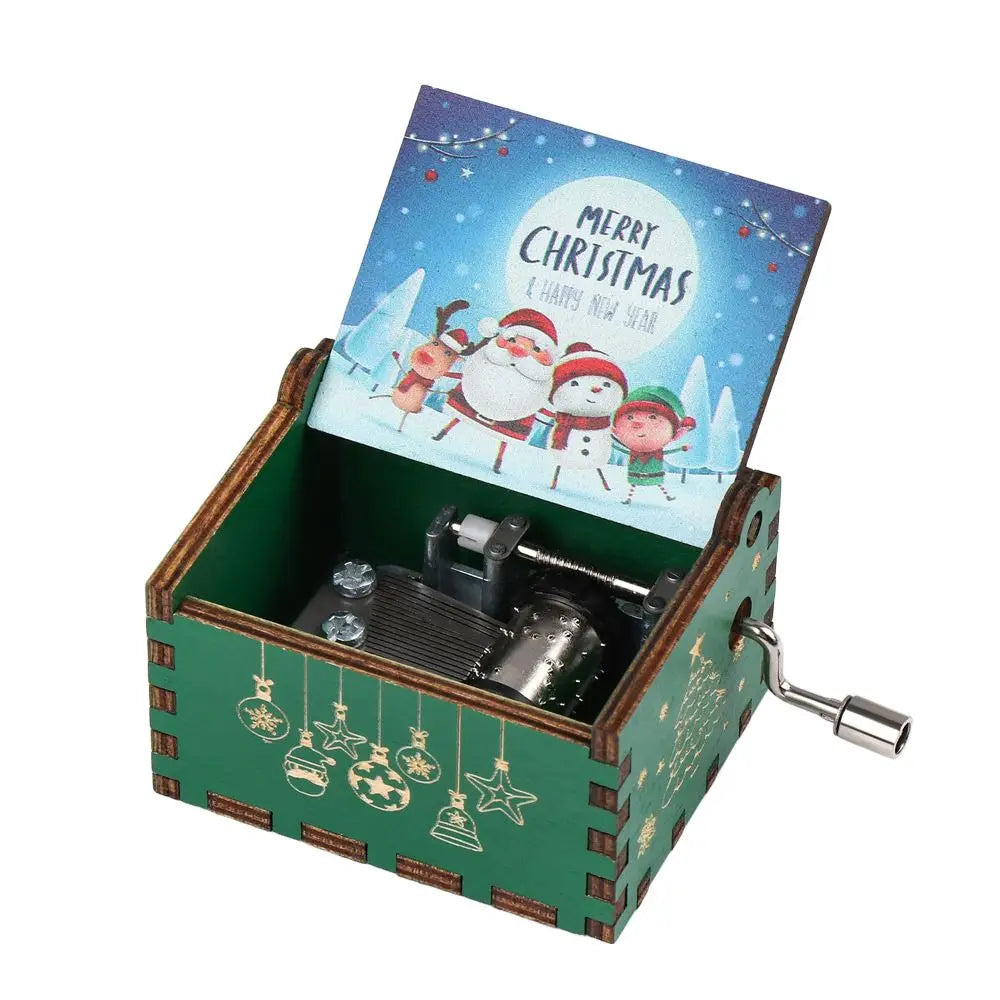 Vintage Wooden Music Box