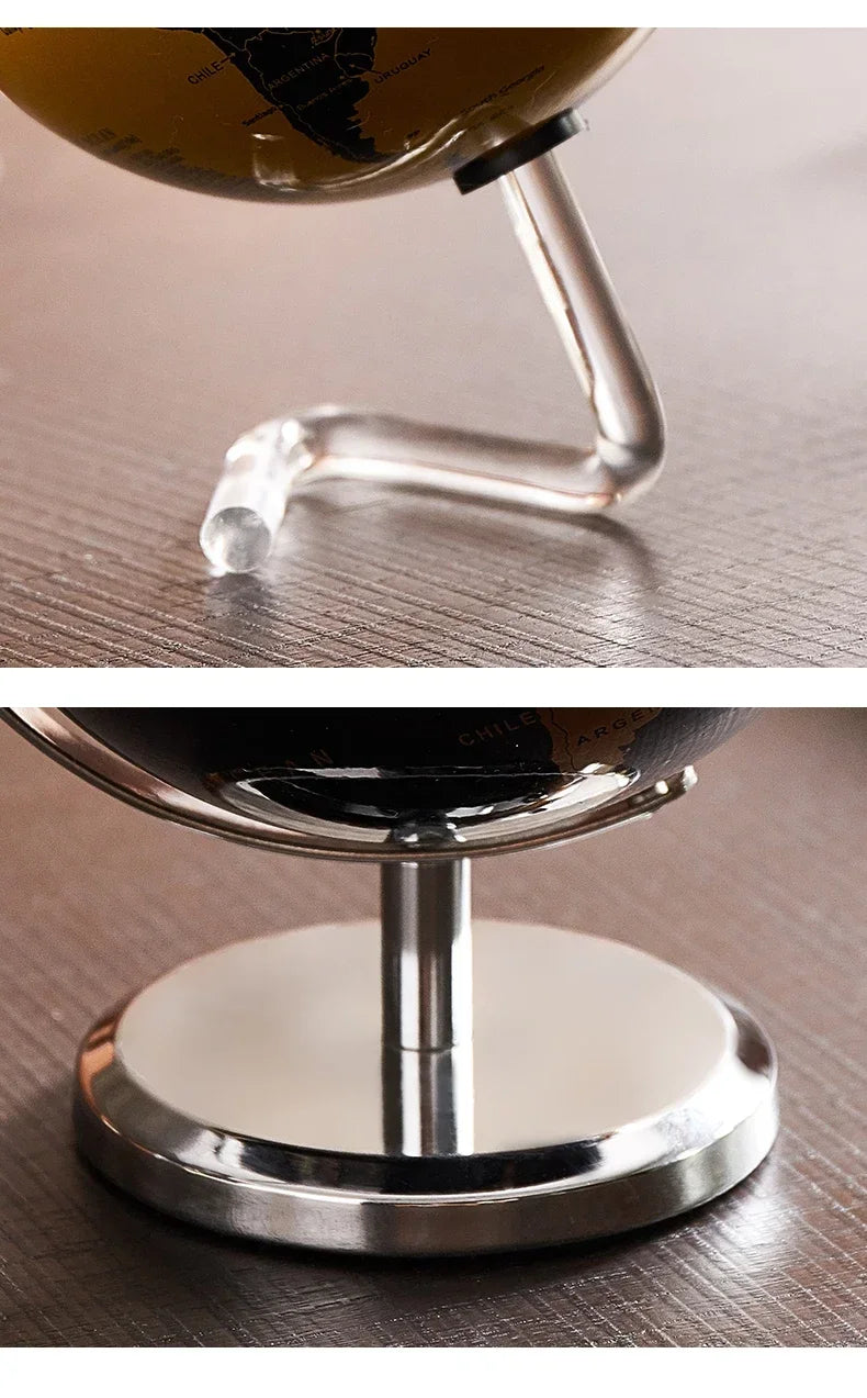 Creative Metal Rotating Globe Decoration