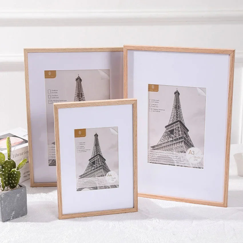 Natural Wooden Photo Frame