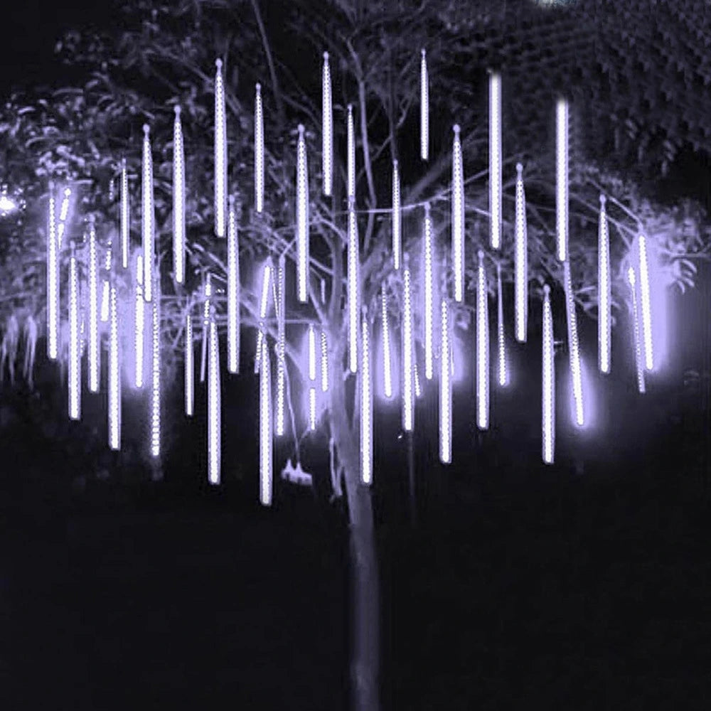 LED Meteor Shower Rain String Lights