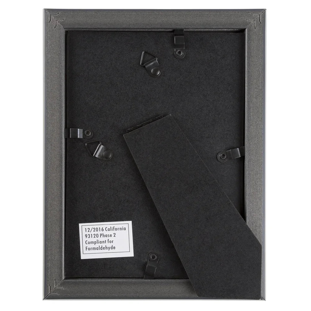 Set of 6 Black 5x7 Picture Frames
