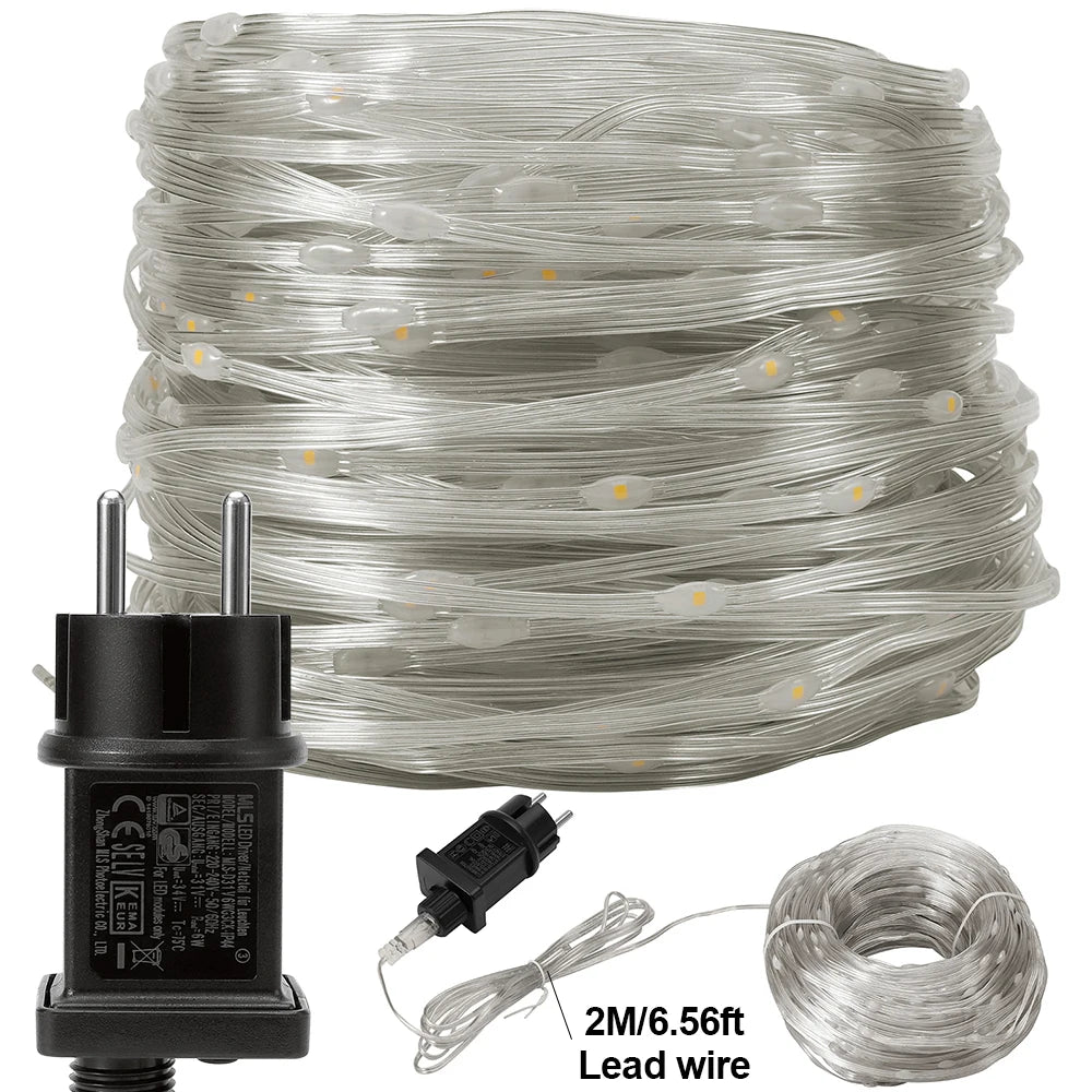 8-Mode Waterproof LED Fairy Lights