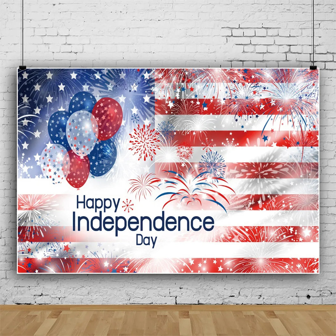 4th of July Party Banner