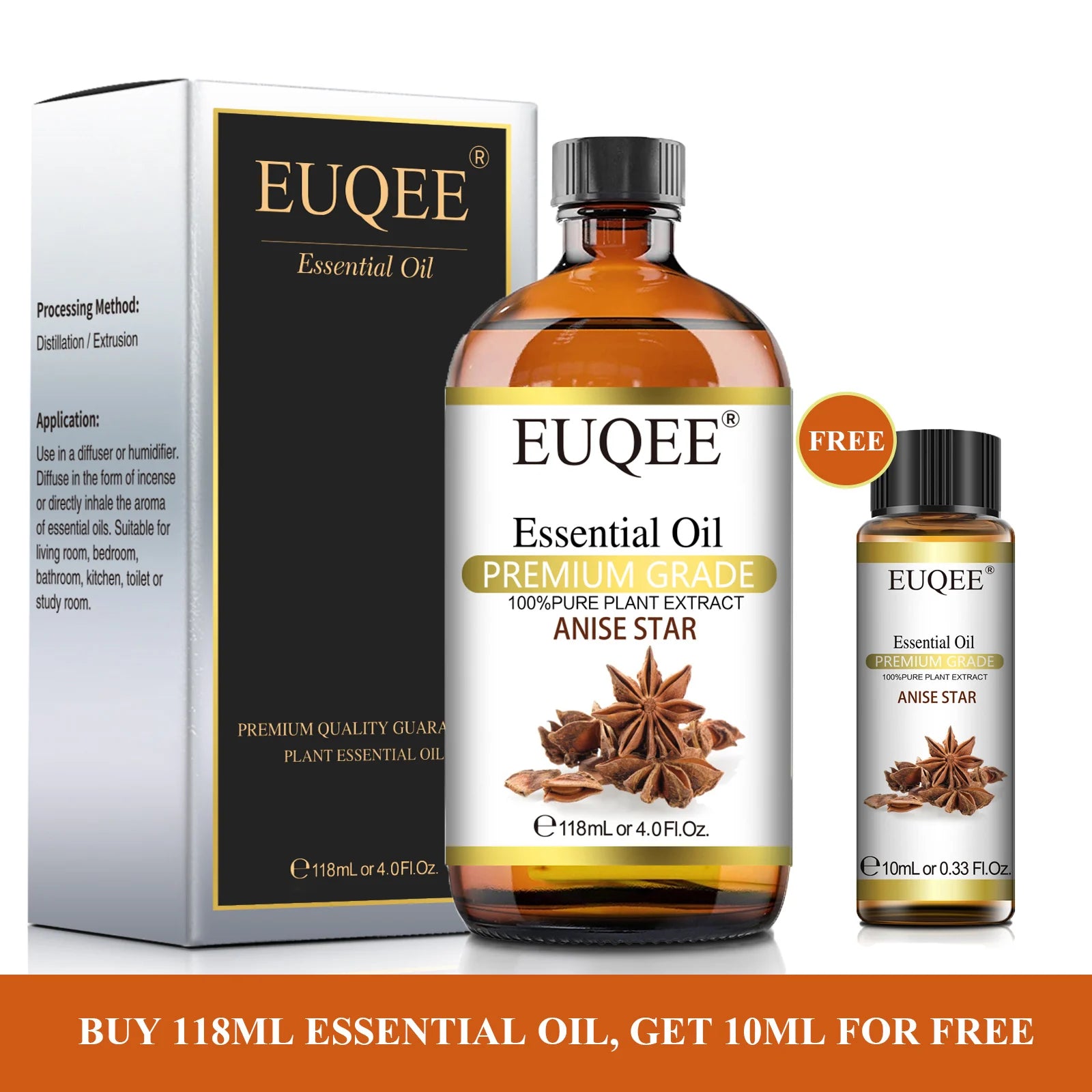 Essential Oil - 118ml + 10ml Bonus