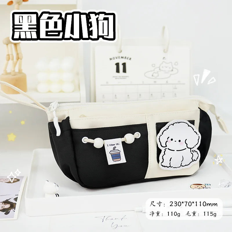 Large Capacity Pencil Case / Pen Bag