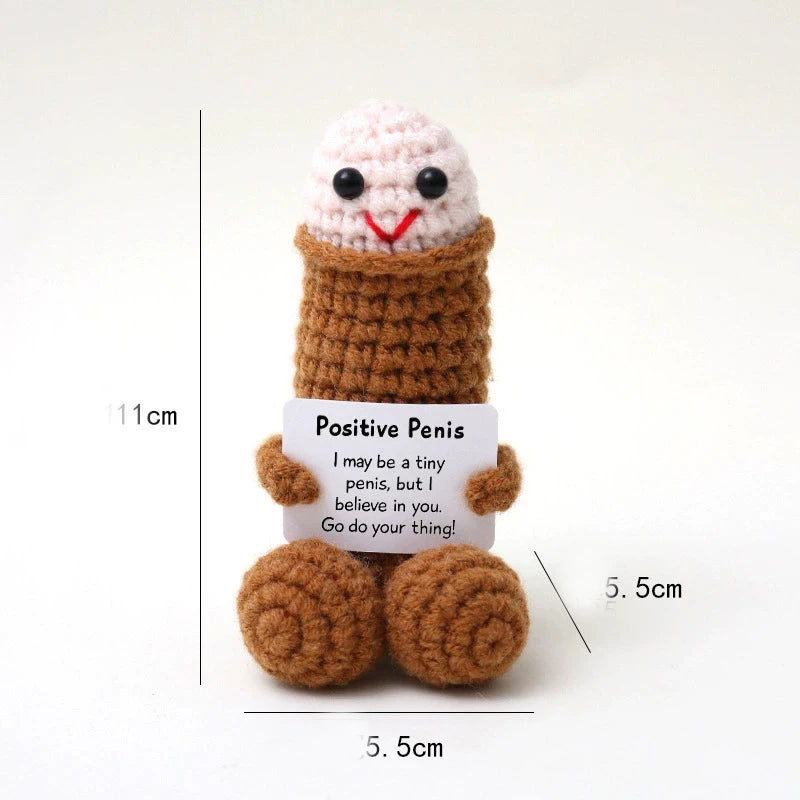 Desktop Crochet Doll