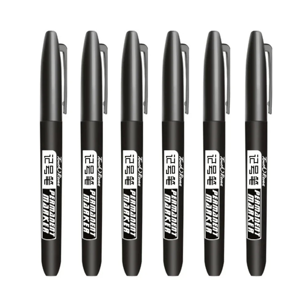 6PCS Permanent Marker Pens