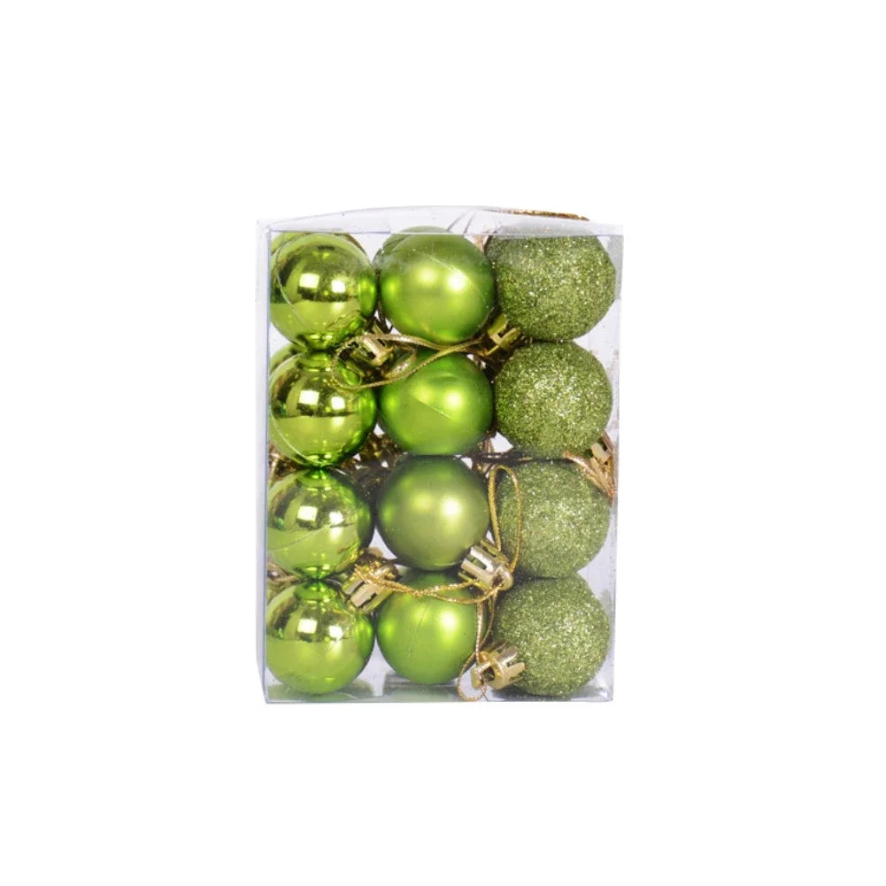 24PCS Christmas Tree Ball Ornaments